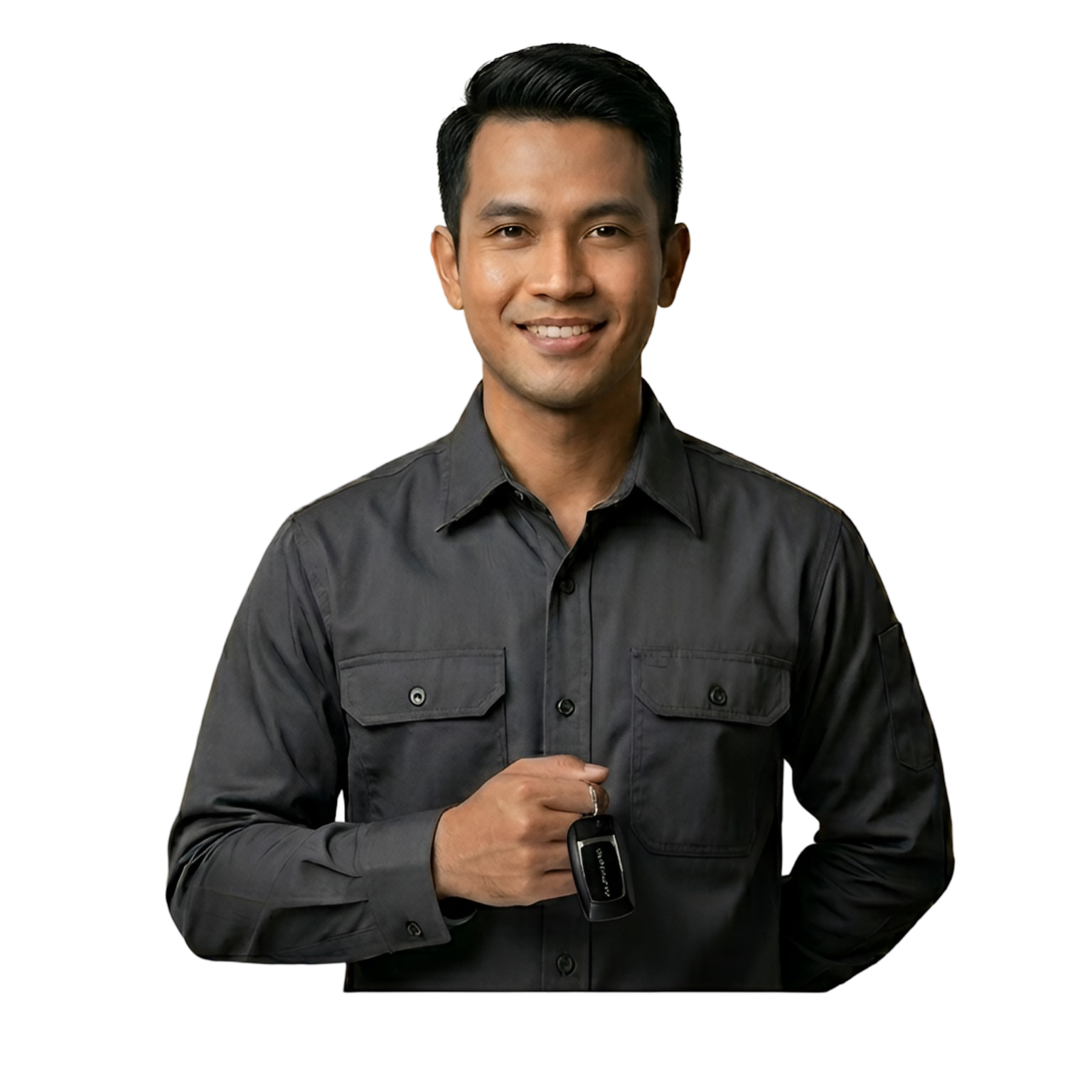 Sopir profesional Trans Kudamas 88 untuk rental mobil dengan sopir